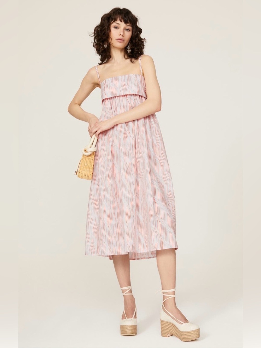 Matthew Bruch~Bandeau Babydoll Midi Dress~Size US 6~$475~